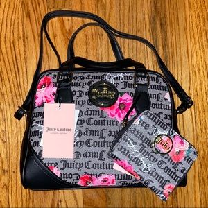 Juicy Couture Floral Satchel